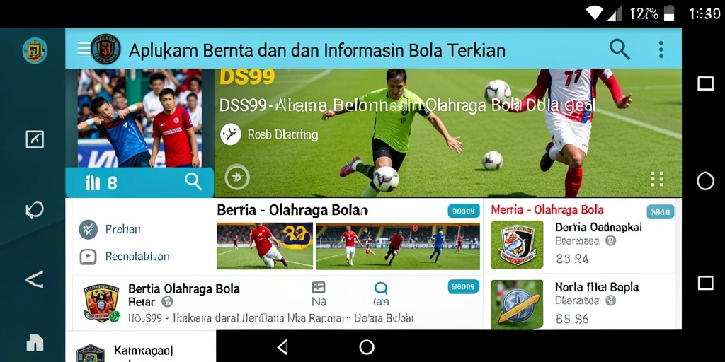 Tampilan antarmuka DS99 yang menarik dan informatif.
