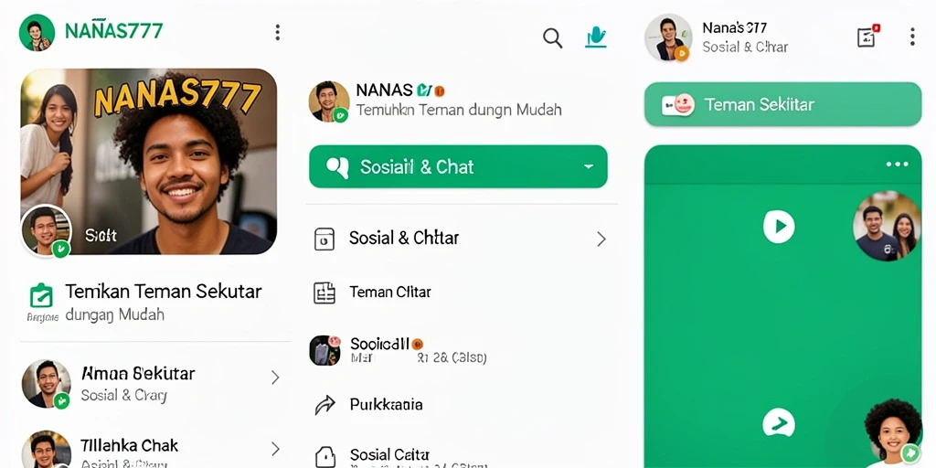 Tampilan antarmuka NANAS777 yang ramah pengguna dan menarik.